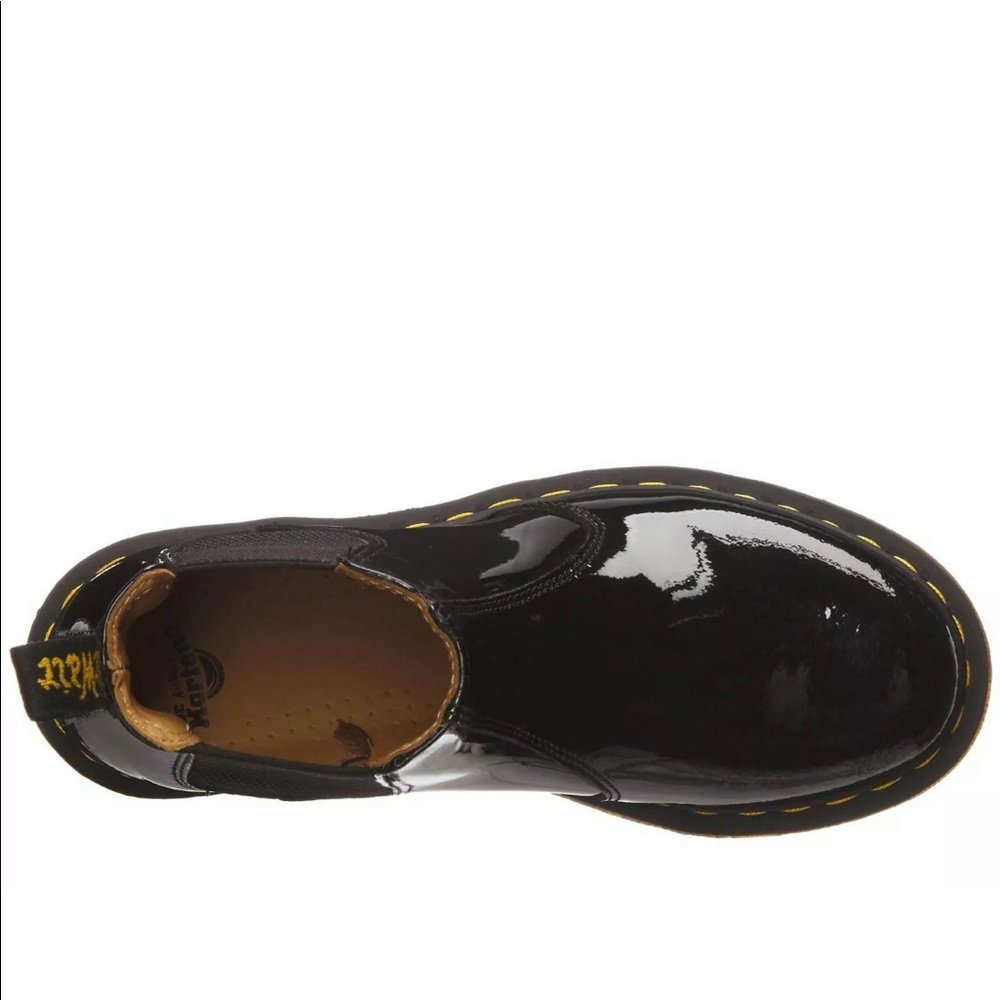 Dr Marten Patent Leather Chelsea Boot 2976 - Picture 5 of 14